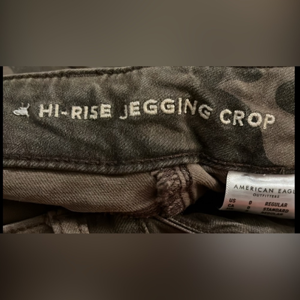 American Eagle, NE(X)T Level Stretch Camouflage Pants, Size 0 - Picture 5 of 5